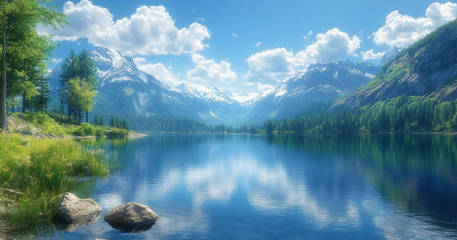 Arrow lake inspires web design